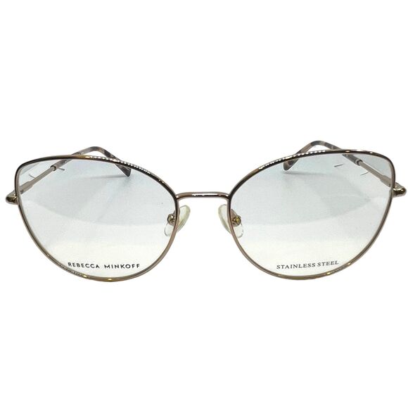 Rebecca Minkoff LILLY 5 Silver Havannah Women’s Eyeglasses - Full Rim 54-17-140 - Picture 1 of 6